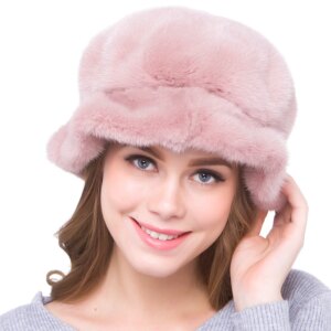 JKP NEW Winter Warm whole mink fur hat for women classic Russian style 2024 Animal skins Fashion natural fur caps DHY18-09