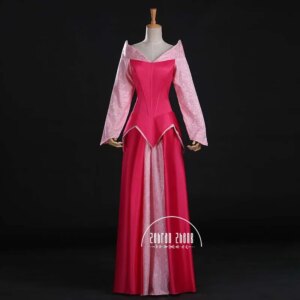 Top Quality Newest Style Princess Aurora Cosplay Costume For Adult women Party Dress Can Be Custom-Made
