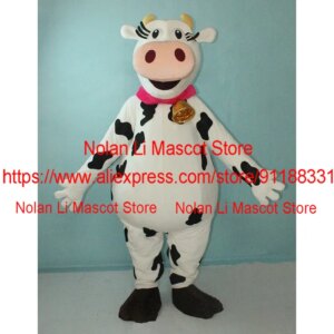 Hot Sale Cow Mascot Costume Set Cosplay Birthday Party Game Advertising Carnival Christmas Easter Halloween 1120