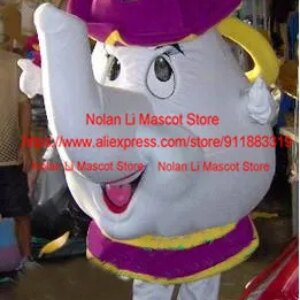 Quickly Customize Girl Teapot Mascot Costume Movie Props Cartoonnime Cosplay Birthday Party Holiday Celebration 532