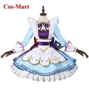 Cos-Mart Hot Game LOL Gwen Cosplay Costume Coffee Sweetheart Elegant Maid Dress Female Activity Party Role Play Clothing S-XL