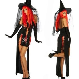 Vampire Cosplay Party Dress Adult Fairy Costume Halloween Witch Costumes For Women Christmas Carnival Costume Disfraces Carnaval