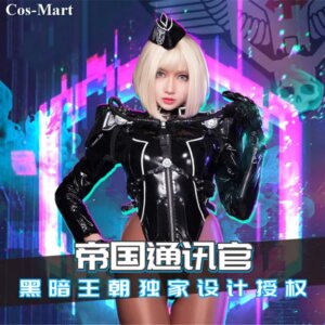 Maid Outfit Cosplay Costume Fashion Sexy Black Patent Leather Bunny Girl Uniform Full Set Unisex Role Play Clothing