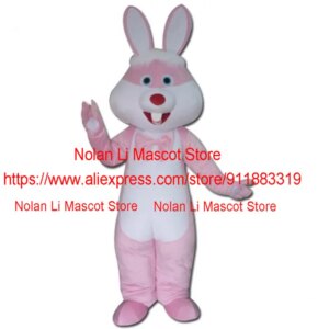 The Latest Cute Rabbit Mascot Costume Cartoon Anime Cosplay Fur Festival Celebration Fancy Dress Ball Christmas Gift 1211