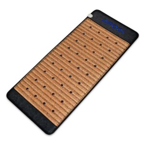 AFODI PEMF Photon Therapy Nano Ceramic Tourmaline Jade Amethyst Heated Massage Mattress Negative Ion Far Infrared Mat 34.5″x 75″