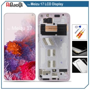 For Original MEIZU 17 LCD screen display+ Touch screen digitizer  for For Meizu 17 pro AMOLED lcd display screen