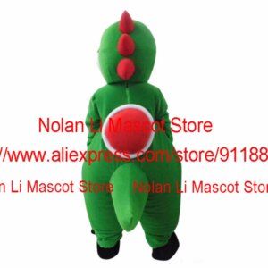 Dinosaur Mascot Costume Cartoon Character Adult Suit Cosplay Popular Welcome Meeting Christmas Gift 1117