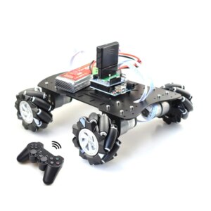 15KG Load PS2 RC Smart Mecanum Wheel Robot Car Omni-Directional for Arduino with 12V Encoder Motor DIY Project STEM