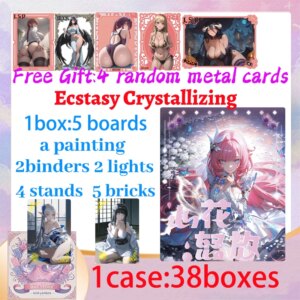 2025 Newest Ecstasy Crystallizing A5 Size Goddess Collection Waifu Box Doujin Booster Spicy Art Toy Gift for Hobbyists
