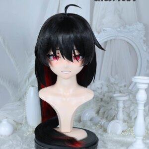 Customize Character Female/Girl Resin Kig Full Head With Lock Anime Cosplay Japanese Anime Kigurumi Mask