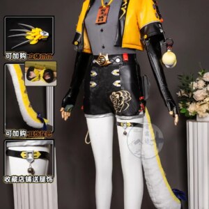 COWOWO Zenless Zone Zero Ju Fufu Women Cosplay Costume Cos Game Anime Party Uniform Hallowen Play Role Clothes Clothing