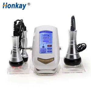3 in 1 40K Cavitation Slimming Machine Multi-Polar RF Body Shaping Device Fat Removal, Anti Cellulite Weight Loss Skin Tightenin