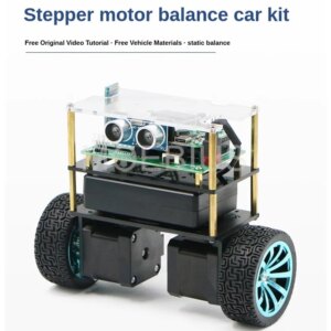Assembled Stepper Motor 2WD Smart Balance Robot Car Stm32 Two Wheel Self Balance Car Kit