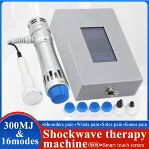 Physiotherapy Shockwave Therapy Machine 300MJ For Effective ED Treatment And Waist Back Massage Relieve Pain Shock Wave Massager