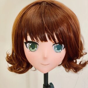 (AL10)Customize Character ‘Takagaki’! Female/Girl Resin Full/Half Head With Lock Anime Cosplay Japanese Animego Kigurumi Mask