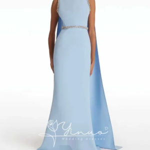 Dress Luxury Birthday Evening Dress Floor Length Sleeveless Summer Elegant Wedding Party Gowns For Women Arab