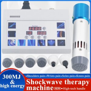 300MJ Shockwave Physiotherapy Massager For ED Treatment Relief Low Back Pain Relaxation Massage New Shockwave Therapy Machine