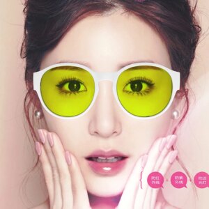 Prevention of Cataract Anti-Blue Light Anti-Infrared UV Protection Goggles Postoperative Recovery Day and Night Dual Use