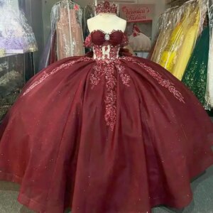 Customized 2025 Quinceanera Dresses Luxury Bow Pearls Beading Appliques Vestidos De 15 Anos Birthday Party Princess