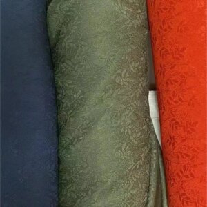Silk brocade 100% jacquard material Cheongsam Hanfu flower branch fabric