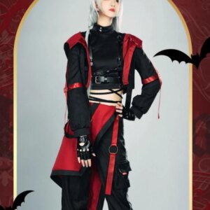 Vivi-Cos Anime Game NIJISANJ Kuzuha Performance clothing Handsome dignified Halloween Carnival Role CosPlay Costume Complete Set