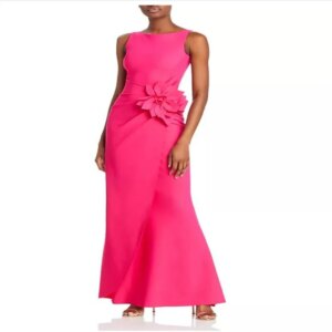 MULONG 2023 Mother Of The Groom Dresses Long Wedding Guest Party Mothers Formal Wear Evening Dress Hand Made Flower With Waist