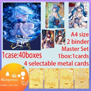 Newest Summer A4 Size Waifu Boards Goddess Story Collection Card Swimsuit Bikini Booster Box Habbies Gift