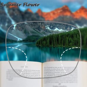 Widest Field Progressive Lenses MR-8 Photochromic Dark Multifocal Blue Light Block Lenses Eye Prescription Optical Clear Glass