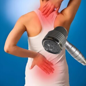 HLKGO Powerful Portable 5W 650nm 808nm Cool Laser Physical Therapy Back Pain Relief Apparatus Muscle Massager