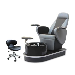 lux ury Wholesale Cheap Modern be auty Manicure Nail Salon Furniture Supplier No Plumbing Swivel Foot Spa Pedicure Chair
