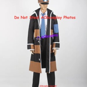 Subway Boss Ingo Cosplay Costume Black and White Cosplay Include Cap acgcosplay Garment