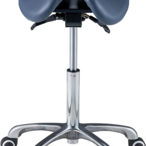 Berkeley Ergonomic Split Style Saddle Stool in Royal Blue