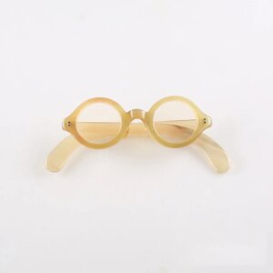 Eyeglasses Unique Small Round Retro Handmade Natural Horn Prescription Glasses Frames For Men Women Reading Eyeglass Frame