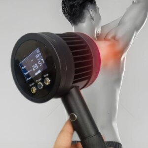Cool Medical Grade Laser Therapy Device For Human 650nmx19+808nmx6 Laser Treatment For Arthritis Elbow Pain Wound Injury