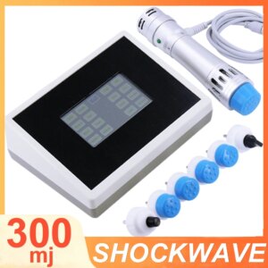 300MJ Shockwave Therapy Machine ED Treatment Body Relax Physiotherapy Cervical Back Massager Portable Shock Wave Equipment