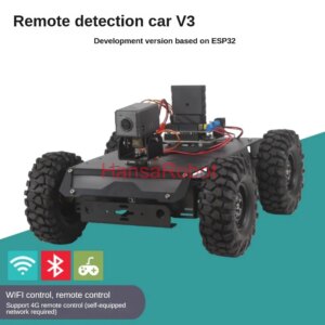 4WD 4G Wireless App Remote Control Intelligent Video Robot Car Off Road Obstacle Avoidance Car Mixly Graphical Program