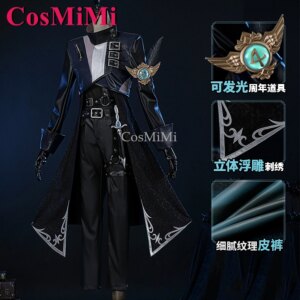 CosMiMi Game Identity V Seer/Eli Clark Cosplay Costume Dim Skin Fashion Uniforms Full Set Men Carnival Party Role Play Clothing