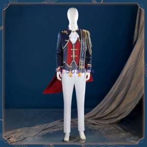 NIJISANJI Vtuber Joe Rikiichi SYMPHONIA Anime Suit Handsome Uniform Cosplay Costume Halloween Party Role Play Outfit Men