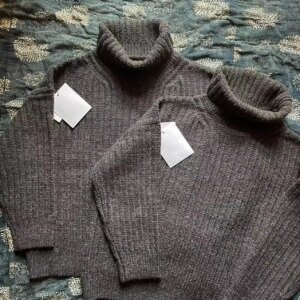 [Spot] VISVIM1 21AW amplus turtleneck knitted wool turtleneck sweater