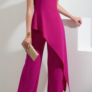Elegant Mother of the Bride Summer Dresses suit Chiffon Pant 2 Piece Plus Size Wedding Guest Dresses Long Party Dress Customized