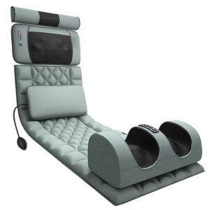 Manufacture Electric Heated Massage Mat Infrared Heating Pads Full Body Vibrating Massage bed Mattress for Car and Home