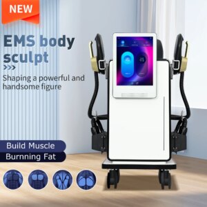 Sculpt Machine 15Tesla 6500w RF Fat Slimming Burning Muscle Stimulation Body Sculpting 15 Electromagnetic Therapy