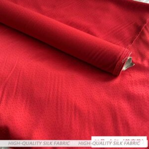 140 Wide 22momme Jacquard Stretch Satin Silk Fabric Chinese Style Han Clothing Cheongsam