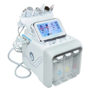 6 In 1 Multifunction Aqua Peeling Oxygen Microdermabrasion Facial Device H2o2 Hydro Dermabrasion Facial Machine Skin Care Cleans