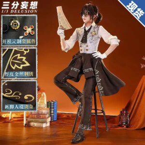 2025 Graduation Day Handsome Fashion Uniforms Activity Role Play Clothing Game Identity V Prisoner/Luca Balsa Cosplay Costume