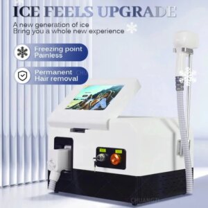 High Power 2000W 808nm Diode La-ser Hair Removal Equipment Ice Platinum 3 Wavelength 755 808 1064nm Epilator Permanent