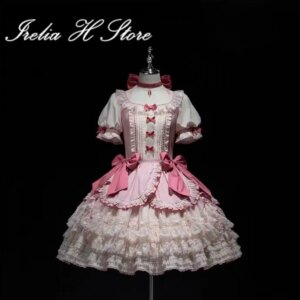 in stock Irelia H Puella Magi Madoka Magica Kaname Madoka Cosplay Costume for women High quality Customized Anime dress female