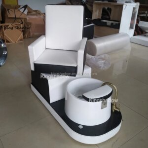 Beauty Salon Furniture Pedicure Bowl Foot Spa Massage Chairs Electric Pedicure Chair with Rotating Seat