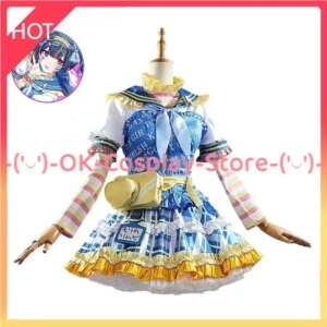 [Custom Made] Morino Rinze Cosplay Costume Women Cute Dancing Dress Party Suit Halloween Carnival Uniforms Anime Clothing