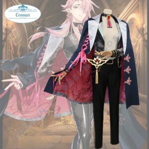 Game Nu: Carnival Aster Game Suit Cool Handsome Uniform Gorgeous Cosplay Costume Halloween Party Role Play Outfit